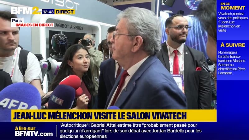 Fête de la musique/canicule : "Faites les Andalous , sortez dehors plus tard", lance Jean-Luc Mélenchon