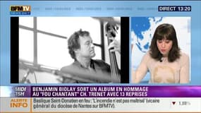 Benjamin Biolay sort un nouvel album en hommage au "Fou chantant"