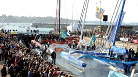 Dans le port de Saint-Malo, le 1er novembre 2014.