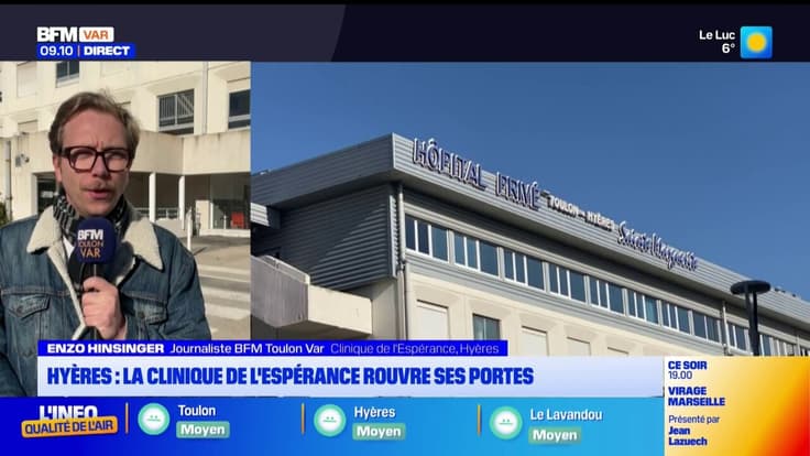 Hyères : la clinique de l'espérance rouvre ses portes