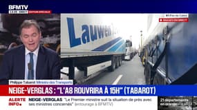 Neige-verglas: "Je n'ai jamais critiqué Météo-France", assure le ministre des Transports