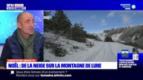 Alpes-de-Haute-Provence: la neige de retour sur la montagne de Lure
