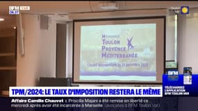 Toulon Provence Méditerranée: le taux d'imposition restera le même en 2024