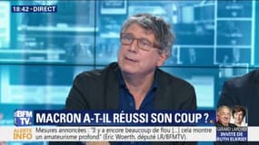 Le député LFI Eric Coquerel estime que les mesures annoncées par Emmanuel Macron sont "une entourloupe"