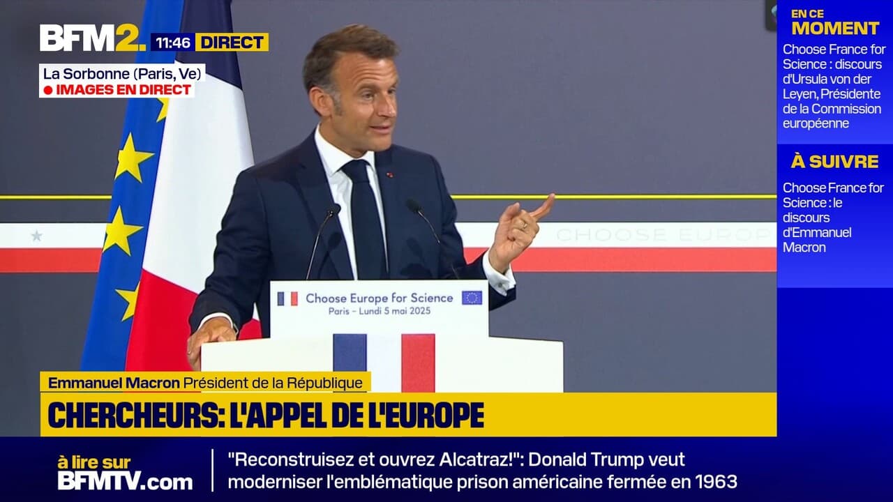 Emmanuel Macron et Ursula von der Leyen : Une Opération Séduction pour les Chercheurs Américains