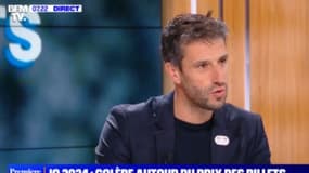 Tony Estanguet, patron du COJO de Paris 2024, sur BFMTV