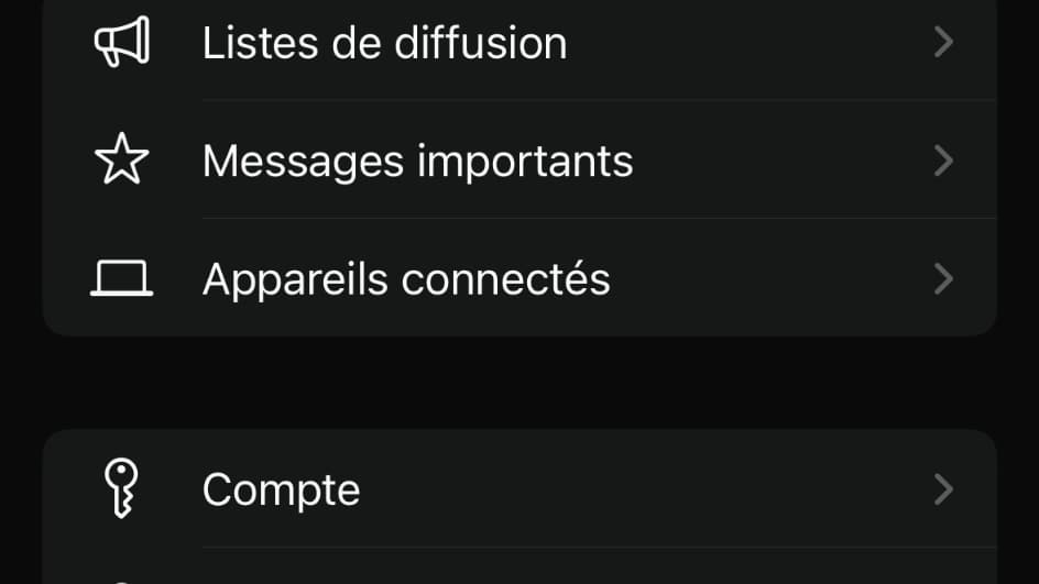La nouvelle option est accessible dans les réglages.