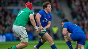 Antoine Dupont face à l'Irlande lors du Tournoi des VI Nations - le 11/02/2023