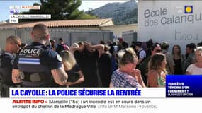 Marseille: une rentrée scolaire sous haute-sécurité à La Cayolle