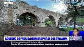 Fréjus: la dernière phase des travaux de rénovation de l'aqueduc