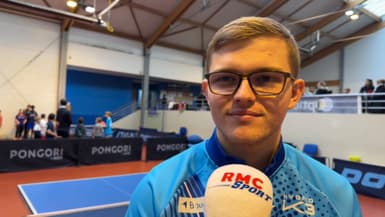 Alexis Lebrun à l'inauguration de la salle à son nom à Puiseux-en-France, le 26 novembre 2025