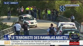 Attentats en Catalogne: le terroriste des Ramblas abattu (2/2)