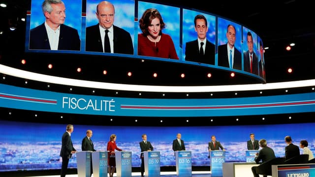 Certaines mesures des candidats à la primaire de la droite et du centre passent mal dans l'opinion.