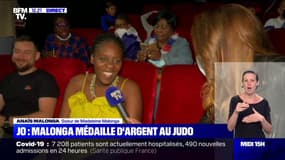 La sœur de Madeleine Malonga se dit  "fière" après la médaille d'argent de la judokate aux JO de Tokyo