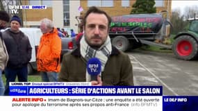 Colère des agriculteurs: une mobilisation contre les compensations environnementales à Dunkerque, dans le Nord