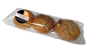 Ce pain à burger brioché aux graines fait partie des produits rappelés