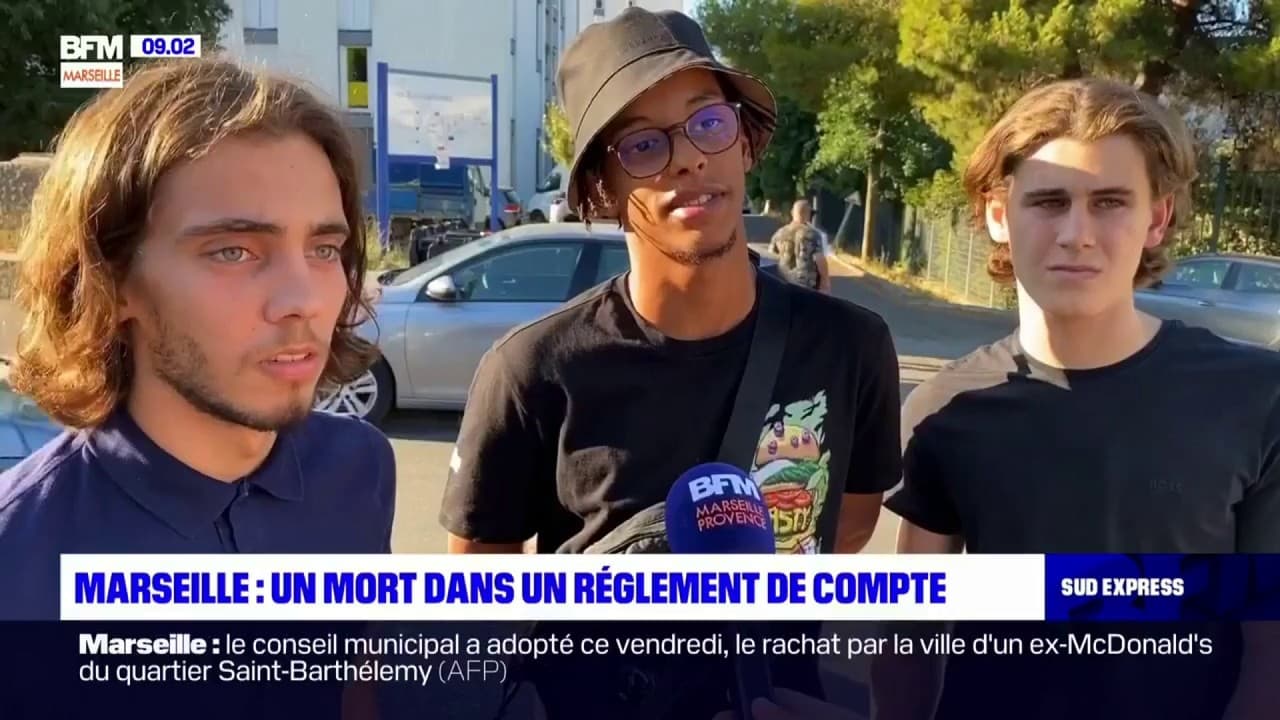 Reglement De Comptes A Marseille Des Habitants Du Quartier Reagissent Apres La Mort D Un Jeune Homme De 18 Ans