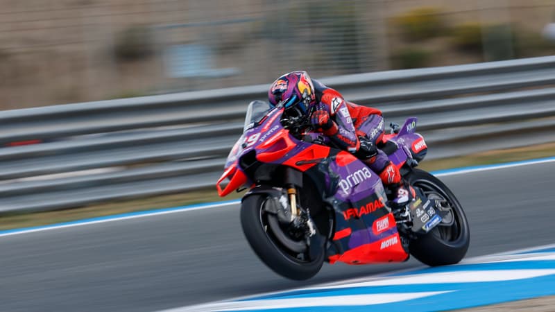 Jorge Martin lors du Grand Prix de Jerez, le 28 avril 2024
