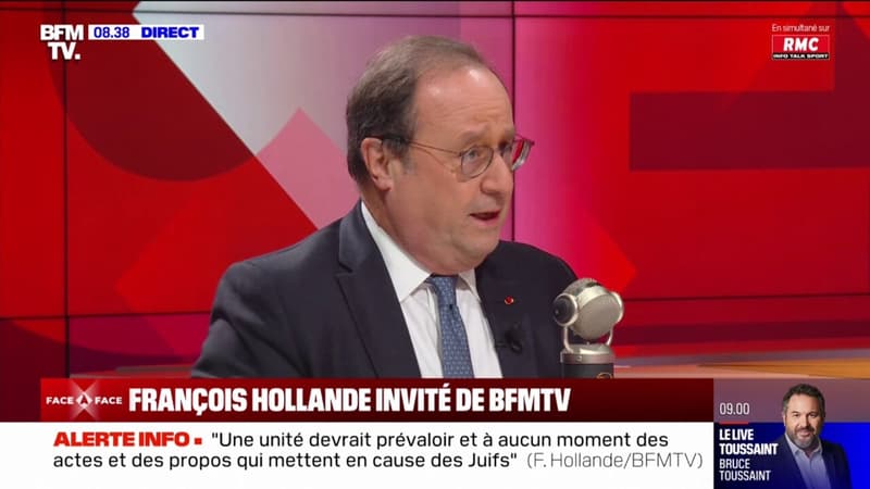 François Hollande sur la marche contre l'antisémitisme: 