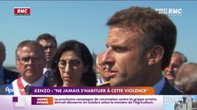 Kenzo : "ne jamais s'habituer à cette violence" 