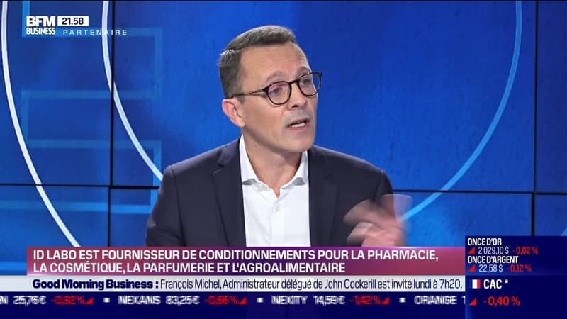 Mathieu Pauchard (ID Labo) : ID Labo est fournisseur de conditionnements pour la pharmacie, la cosmétique, la parfumerie et l'agroalimentaire - 20/01