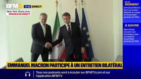 ONU: Emmanuel Macron rencontre le président iranien Masoud Pezeshkian