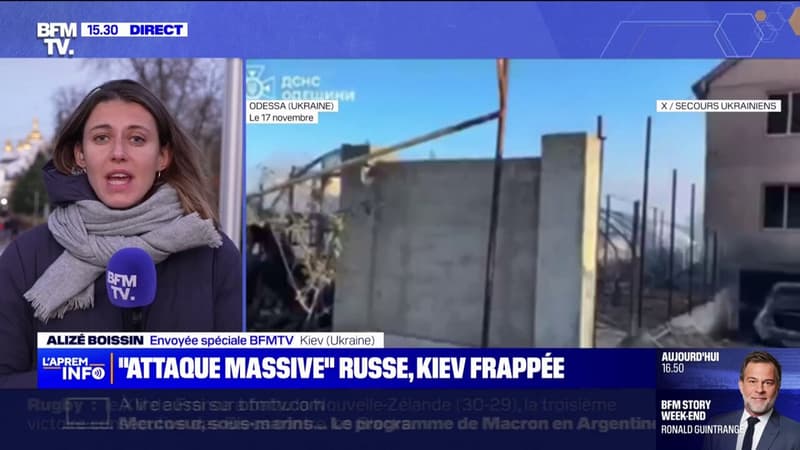 Frappes russes massives en Ukraine: des coupures d'électricité dans plusieurs villes ukrainiennes