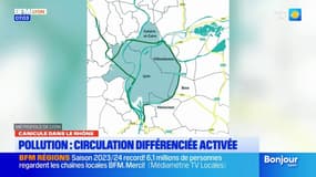 Rhône: des restrictions de circulation face à la pollution à l'ozone