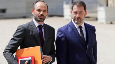 Edouard Philippe et Christophe Castaner.