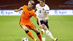 Nicolo Zaniolo presse Frenkie de Jong