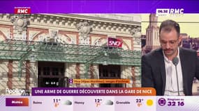 Une arme de guerre découverte dans la gare de Nice 