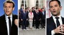 Les membres du gouvernement sont tiraillés entre Emmanuel Macron et Benoît Hamon. 