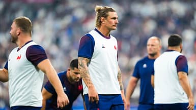 Bastien Chalureau lors du match France-Uruguay (27-12), le 14 septembre 2023