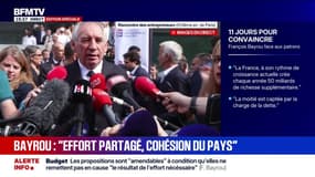 L'opposition en vacances: "En quoi est-ce un reproche ?" interroge François Bayrou