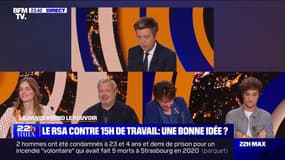 Le RSA contre 15h de travail : une bonne idée ? - 25/09