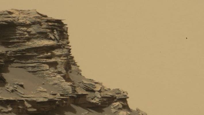 Photo fournie la NASA, prise sur Mars le 8 septembre 2016. Photo fournie la NASA, prise sur Mars le 8 septembre 2016.