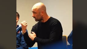 Cris en pleine causerie avec Châteauroux le 14 février 2025