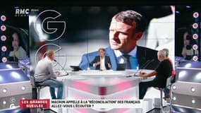 -Macron appelle à la "réconciliation des français" : vous allez l'écouter ?  Les Grandes Gueules RMC