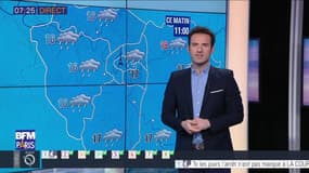 Météo Paris Ile-de-France du 31 mars: De faibles pluies au programme ce matin