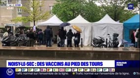 Noisy-le-Sec: des vaccins au pied des tours