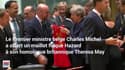 Le Premier ministre belge offre un maillot floqué Hazard à Theresa May