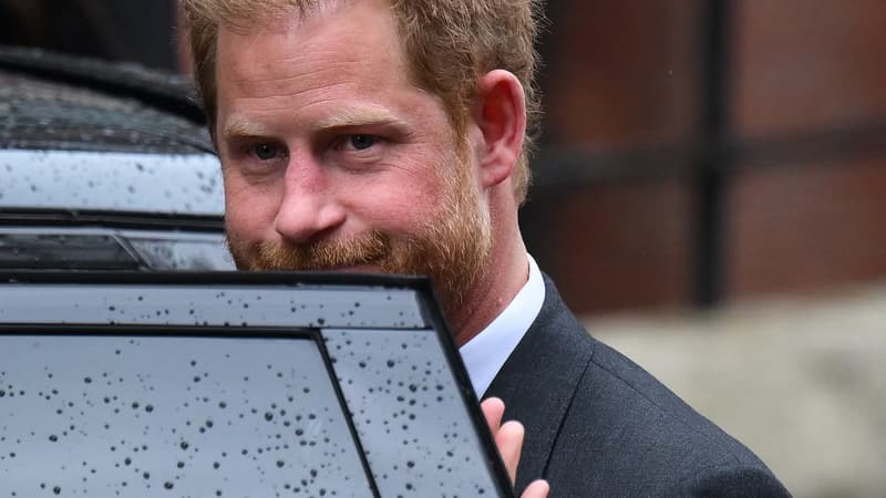 Le prince Harry à Londres, le 28 mars 2023.