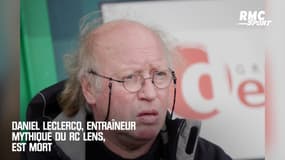  Daniel Leclercq, entraîneur mythique du RC Lens, est mort