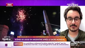 Scènes de liesse en Argentine après le sacre mondial 
