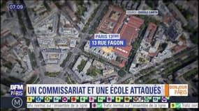 Manifestation du 1er-Mai: une école du 13e arrondissement prise pour cible