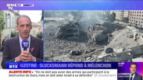 "On ne doit pas avoir des armes qui participent à la destruction de Gaza, mais on doit aider Israël à se défendre", affirme Raphaël Glucksmann - 05/10