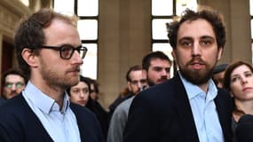 En plus des 441.000 euros d'indemnisation aux taxis et d'une amende de 200.000 euros, dont 150.000 euros avec sursis, Teddy Pellerin (à droite) et Mathieu Jacob devront chacun payer 10.000 euros d'amende dont la moitié avec sursis.