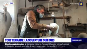 Tout Terrain: Rencontre avec Thierry, sculpteur sur bois au Chaffaut-Saint-Jurson