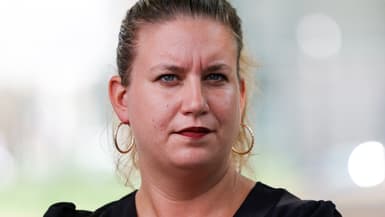 Mathilde Panot, cheffe de file des députés insoumis, le 18 septembre 2023 