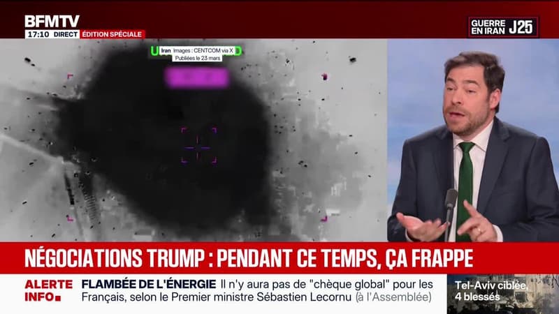 Marshall Truchot : L’Iran lance une nouvelle salve de missiles sur Israël - 24/03